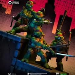 Teenage Mutant Ninja Turtles Estatua 1/10 Art Scale Teenage Mutant Ninja Turtles Kevin Eastman Version 24 cm
