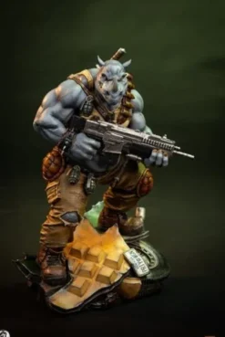 Teenage Mutant Ninja Turtles Legends Estatua 1/3 Rocksteady 69 cm
