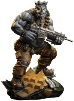 Teenage Mutant Ninja Turtles Legends Estatua 1/3 Rocksteady 69 cm