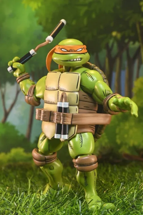Teenage Mutant Ninja Turtles x Usagi Yojimbo Ultimate Figura Michelangelo 18 cm