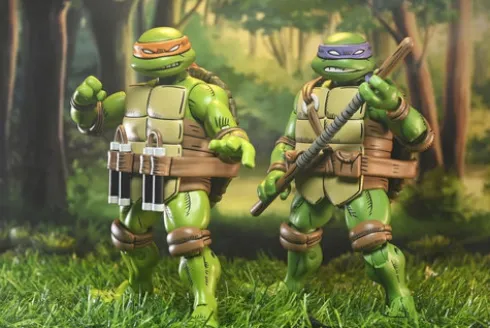 Teenage Mutant Ninja Turtles x Usagi Yojimbo Ultimate Figura Michelangelo 18 cm
