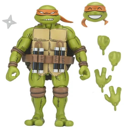 Teenage Mutant Ninja Turtles x Usagi Yojimbo Ultimate Figura Michelangelo 18 cm