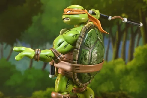 Teenage Mutant Ninja Turtles x Usagi Yojimbo Ultimate Figura Michelangelo 18 cm