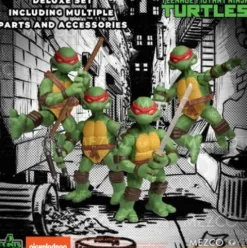 Teenage Mutant Ninja Turtles Figuras Teenage Mutant Ninja Turtles Deluxe Set 8 cm