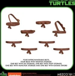 Teenage Mutant Ninja Turtles Figuras Teenage Mutant Ninja Turtles Deluxe Set 8 cm