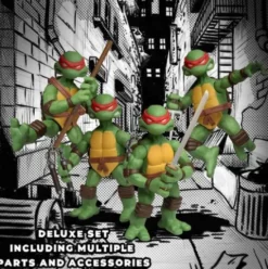 Teenage Mutant Ninja Turtles Figuras Teenage Mutant Ninja Turtles Deluxe Set 8 cm