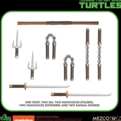 Teenage Mutant Ninja Turtles Figuras Teenage Mutant Ninja Turtles Deluxe Set 8 cm