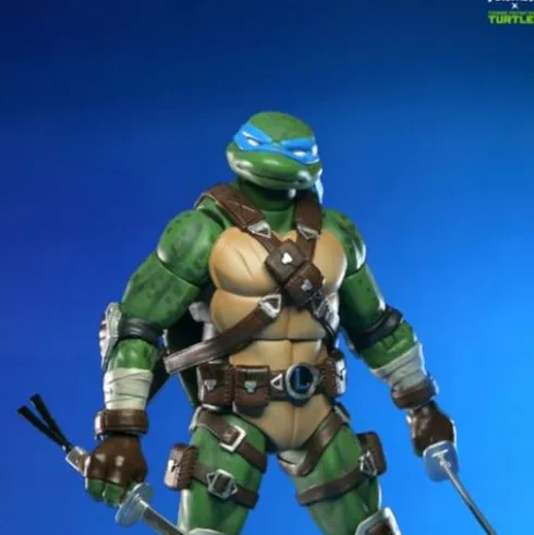 Teenage Mutant Ninja Turtles Fortnite Leonardo Action Figure Neca