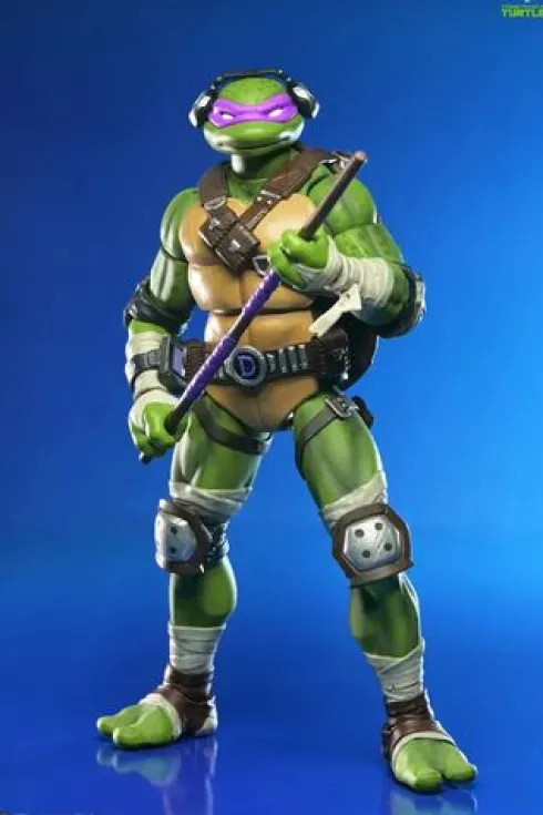Teenage Mutant Ninja Turtles Fortnite Donatello Action Figure Neca
