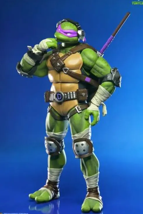 Teenage Mutant Ninja Turtles Fortnite Donatello Action Figure Neca