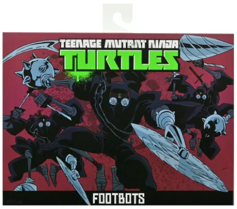 Teenage Mutant Ninja Turtles (2012 Cartoon) Pack de 2 Figuras Footbots 18 cm