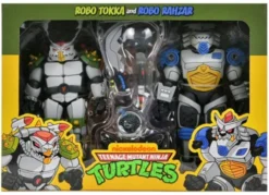 Teenage Mutant Ninja Turtles (1987 Cartoon) Pack de 2 Figuras Robo Tokka and Rahzar 18 cm