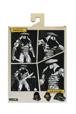 Teenage Mutant Ninja Turtles Figura Foot Assassin Black and White 18 cm