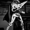 Teenage Mutant Ninja Turtles Figura Elite Foot Ninja Guard Black & White 18 cm