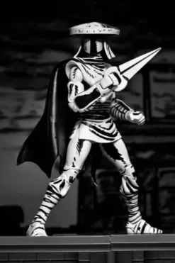 Teenage Mutant Ninja Turtles Figura Elite Foot Ninja Guard Black & White 18 cm
