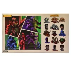 Teenage Mutant Ninja Turtles (Mirage Comics) Figuras Shredder Clones Box Set 18 cm