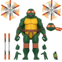 Teenage Mutant Ninja Turtles Figura Ultimates Wave 12 Michelangelo 18 cm