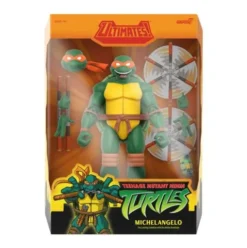 Teenage Mutant Ninja Turtles Figura Ultimates Wave 12 Michelangelo 18 cm