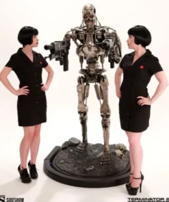 Terminator 2 Estatua tamaño real T-800 Endoskeleton Versión 2 190 cm