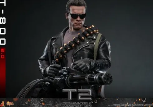 Terminator 2 Figura Movie Masterpiece 1/6 T-800 2.0