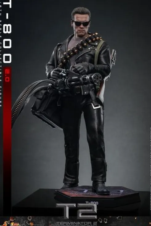Terminator 2 Figura Movie Masterpiece 1/6 T-800 2.0