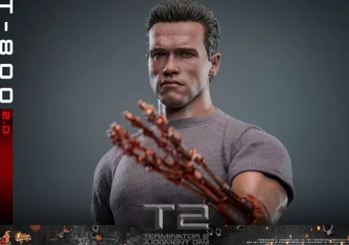 Terminator 2 Figura Movie Masterpiece 1/6 T-800 2.0