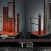 Terminator 2 Figura Movie Masterpiece 1/6 T-800 Battle Damaged Version 2.0