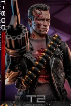 Terminator 2 Figura Movie Masterpiece 1/6 T-800 Battle Damaged Version 2.0