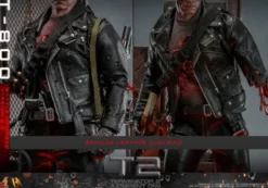 Terminator 2 Figura Movie Masterpiece 1/6 T-800 Battle Damaged Version 2.0
