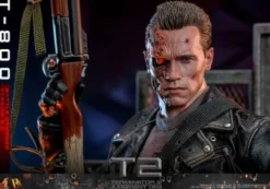 Terminator 2 Figura Movie Masterpiece 1/6 T-800 Battle Damaged Version 2.0
