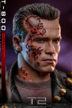 Terminator 2 Figura Movie Masterpiece 1/6 T-800 Battle Damaged Version 2.0