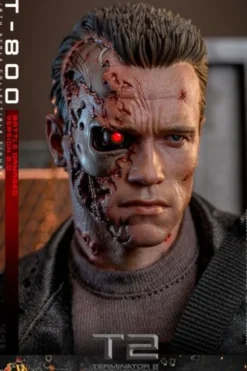 Terminator 2 Figura Movie Masterpiece 1/6 T-800 Battle Damaged Version 2.0