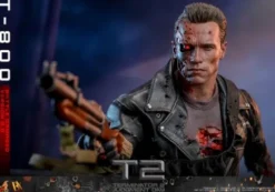 Terminator 2 Figura Movie Masterpiece 1/6 T-800 Battle Damaged Version 2.0