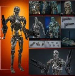 Terminator 2: Judgment Day Figura Movie Masterpiece 1/6 Endoskeleton (Battle Damaged Version)