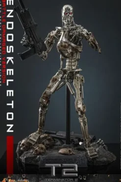 Terminator 2: Judgment Day Figura Movie Masterpiece 1/6 Endoskeleton (Battle Damaged Version)