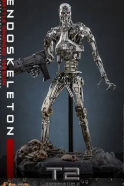 Terminator 2: Judgment Day Figura Movie Masterpiece 1/6 Endoskeleton (Battle Damaged Version)
