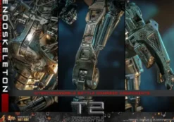 Terminator 2: Judgment Day Figura Movie Masterpiece 1/6 Endoskeleton (Battle Damaged Version)
