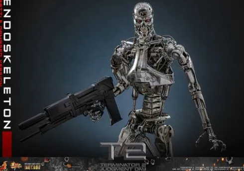 Terminator 2: Judgment Day Figura Movie Masterpiece 1/6 Endoskeleton (Battle Damaged Version)