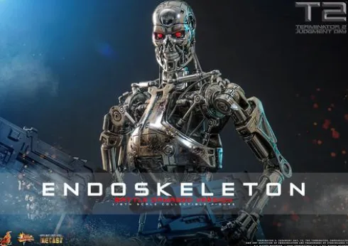 Terminator 2: Judgment Day Figura Movie Masterpiece 1/6 Endoskeleton (Battle Damaged Version)