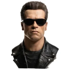 Terminator Replik 1/1 T-800 Model 101 Art Mask Painted Standard Version 46 cm