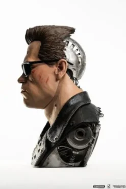 Terminator 2 Replik 1/1 T-800 Model 101 Battle Damaged Art Mask 47 cm