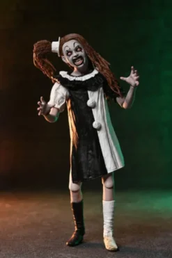 Terrifier 2 2 pack Figuras Ultimate Art the Clown & Little Pale Girl 18 cm