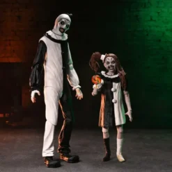 Terrifier 2 2 pack Figuras Ultimate Art the Clown & Little Pale Girl 18 cm