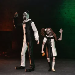 Terrifier 2 2 pack Figuras Ultimate Art the Clown & Little Pale Girl 18 cm