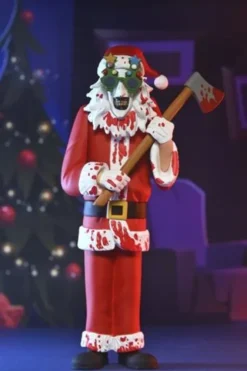 Terrifier 3 Toony Terrors Figura Santa Suit Art the Clown (Bloody Version) 15 cm