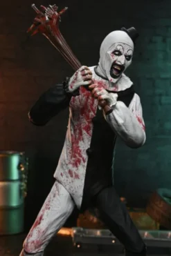 Terrifier 2 Ultimate Figura Art the Clown (Blood Splattered) 18 cm
