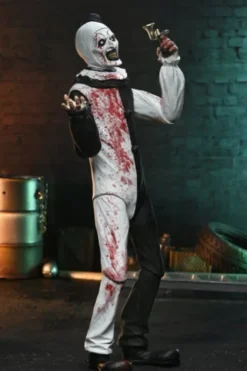Terrifier 2 Ultimate Figura Art the Clown (Blood Splattered) 18 cm