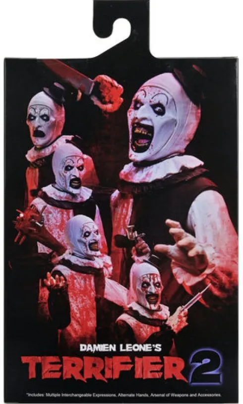 Terrifier 2 Ultimate Figura Art the Clown (Blood Splattered) 18 cm