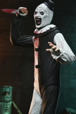 Terrifier 2 Ultimate Figura Art the Clown (Blood Splattered) 18 cm