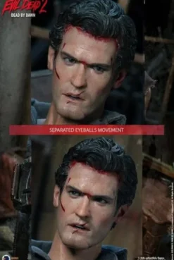 Terroríficamente muertos Figura 1/6 Ash Williams 31 cm